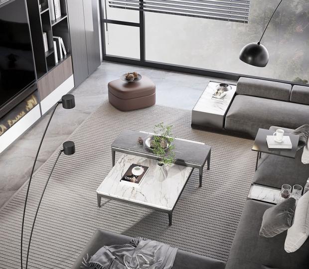 T Bey Modern Oturma Odası 7