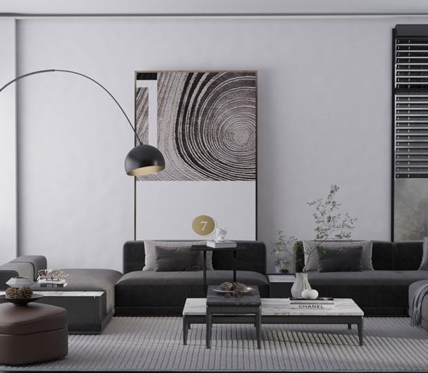 T Bey Modern Oturma Odası 7